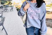 Cursive Women Sweatshirt | brown