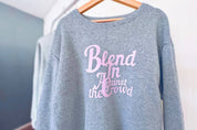 Cursive Women Sweatshirt | brown