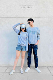 Shining Stars Women Sweatshirt | heather gray