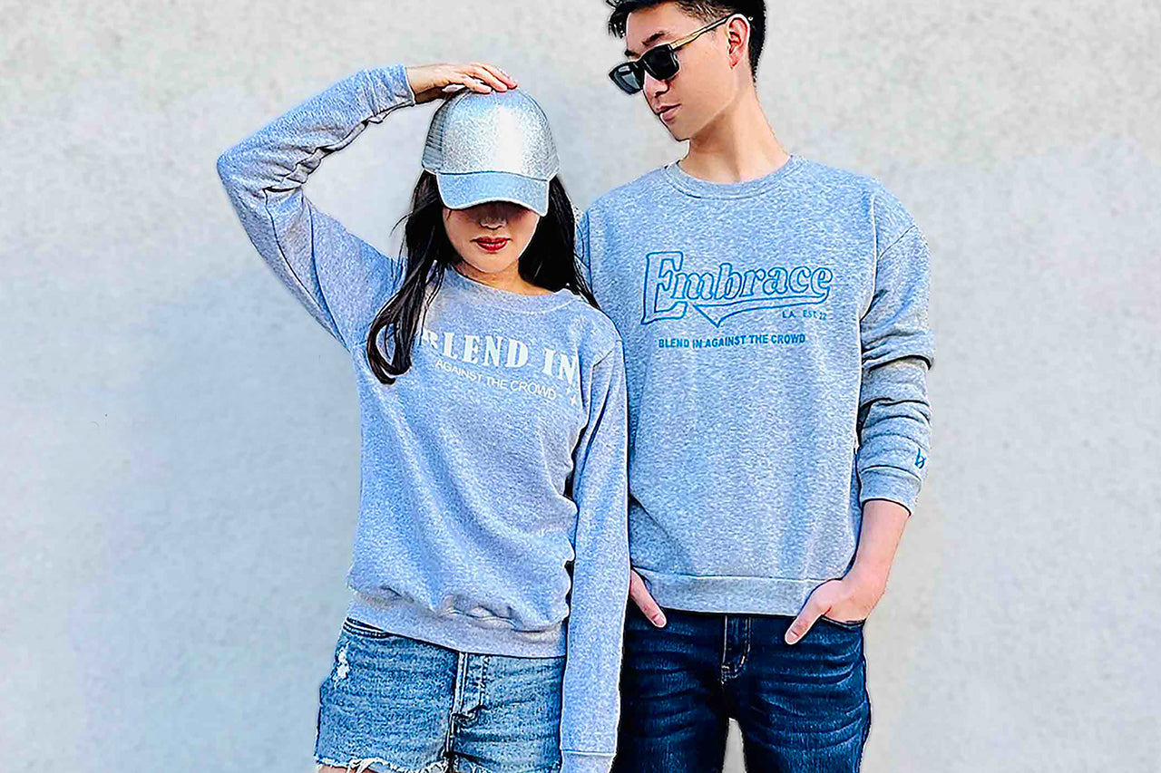 Shining Stars Women Sweatshirt | heather gray