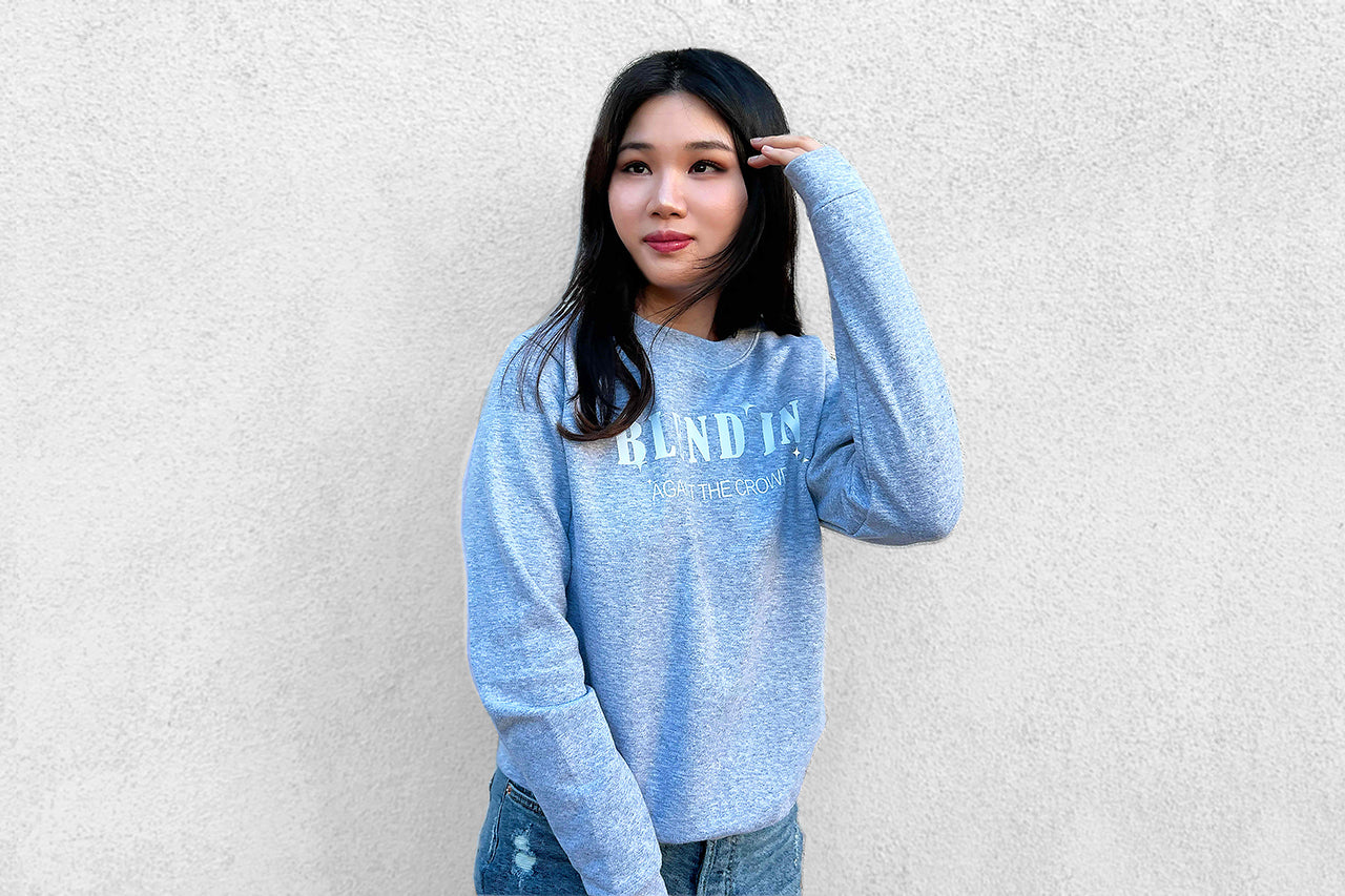 Shining Stars Women Sweatshirt | heather gray