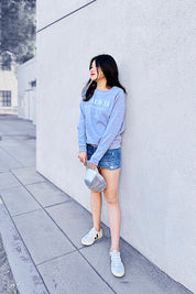 Shining Stars Women Sweatshirt | heather gray