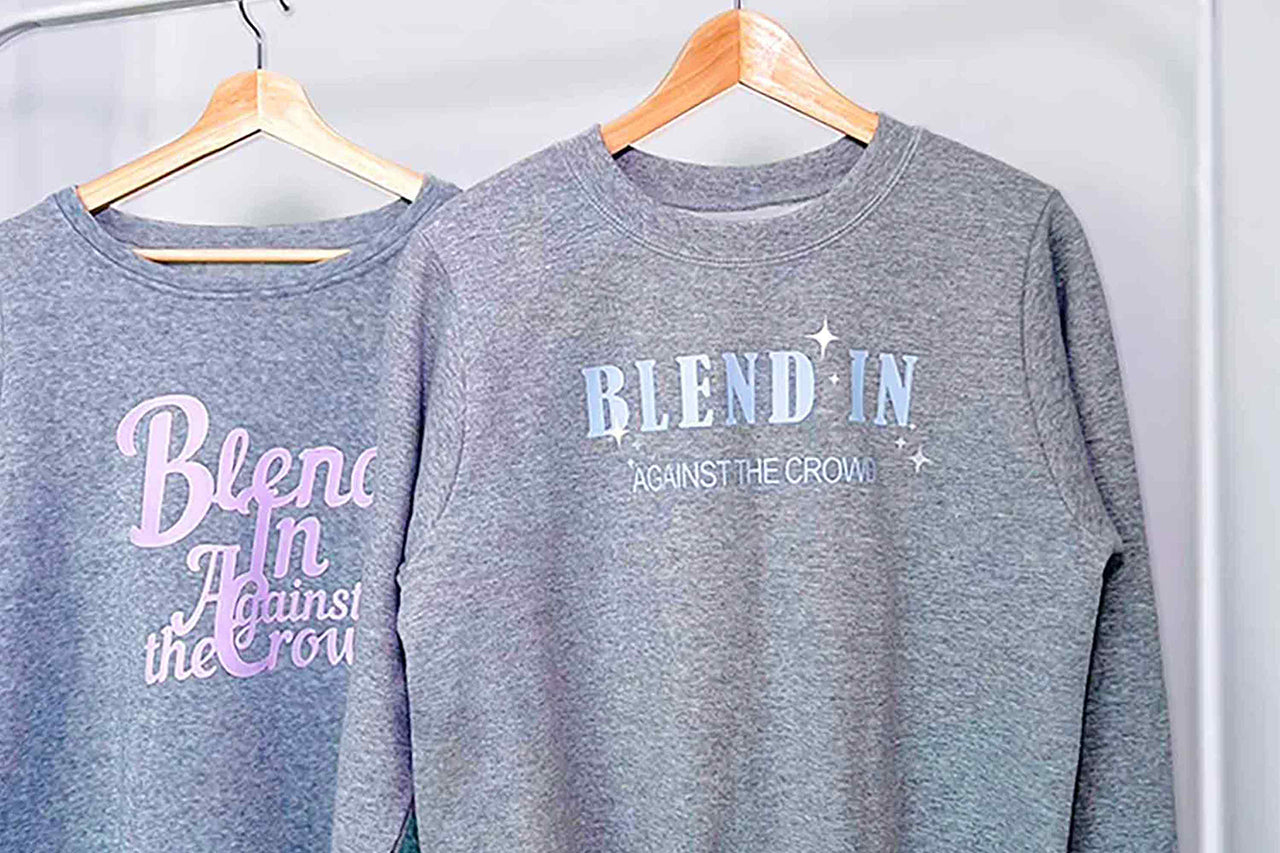 Shining Stars Women Sweatshirt | heather gray