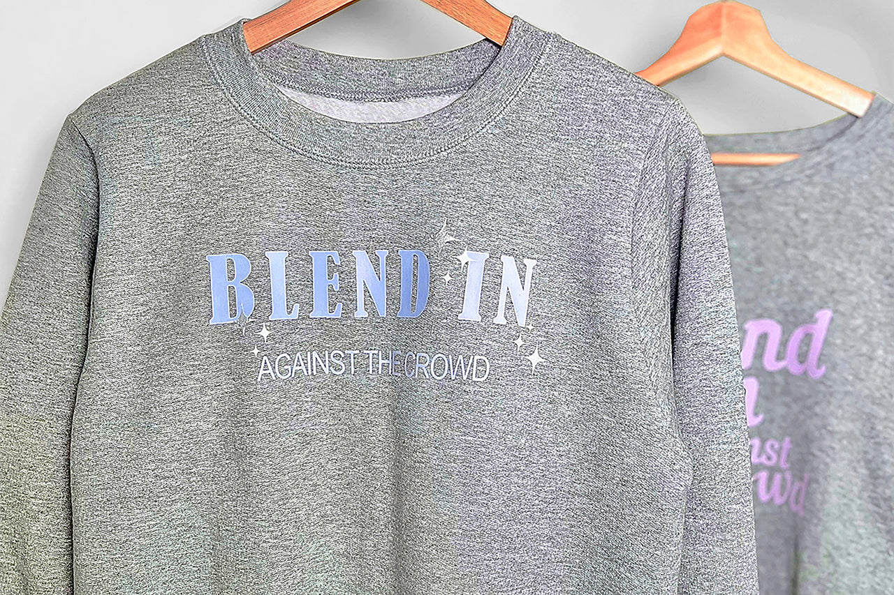 Shining Stars Women Sweatshirt | heather gray