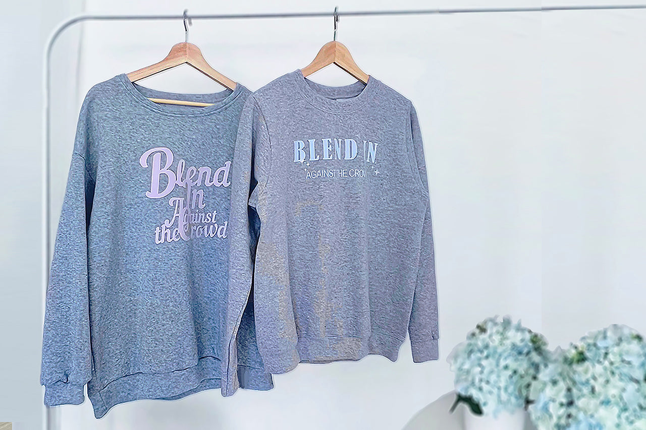 Shining Stars Women Sweatshirt | heather gray