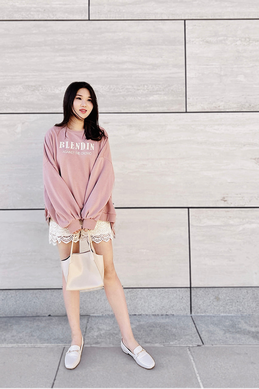 Shining Stars Women Sweatshirt | heather gray