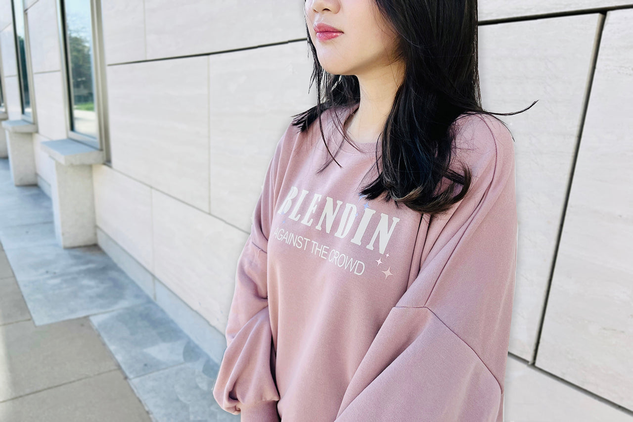 Shining Stars Women Sweatshirt | heather gray