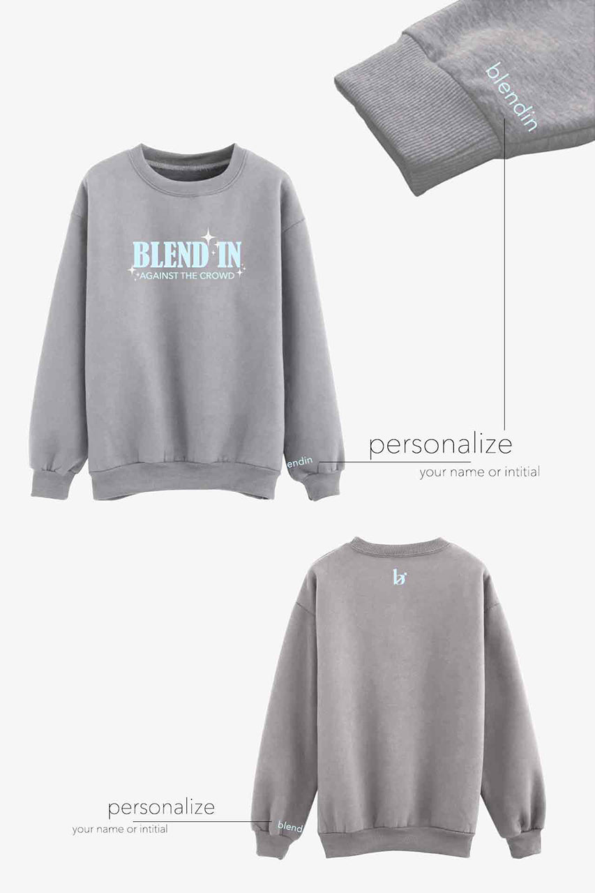 Shining Stars Women Sweatshirt | heather gray