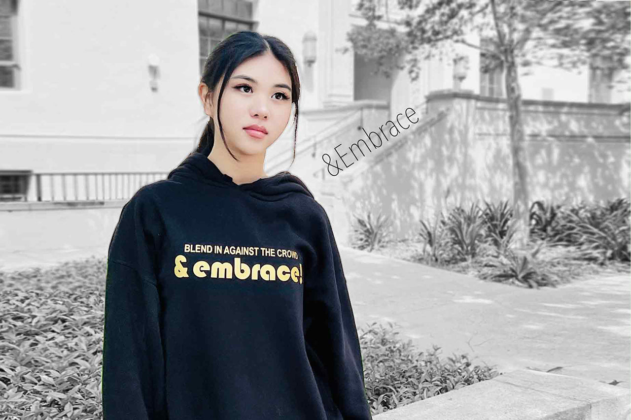 Precious Metal Hoodie Dress | black