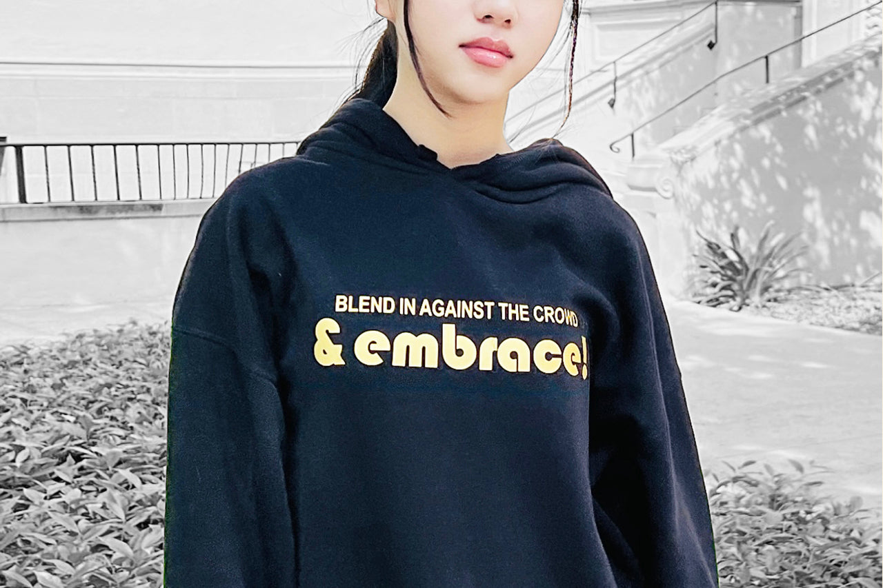 Precious Metal Hoodie Dress | black