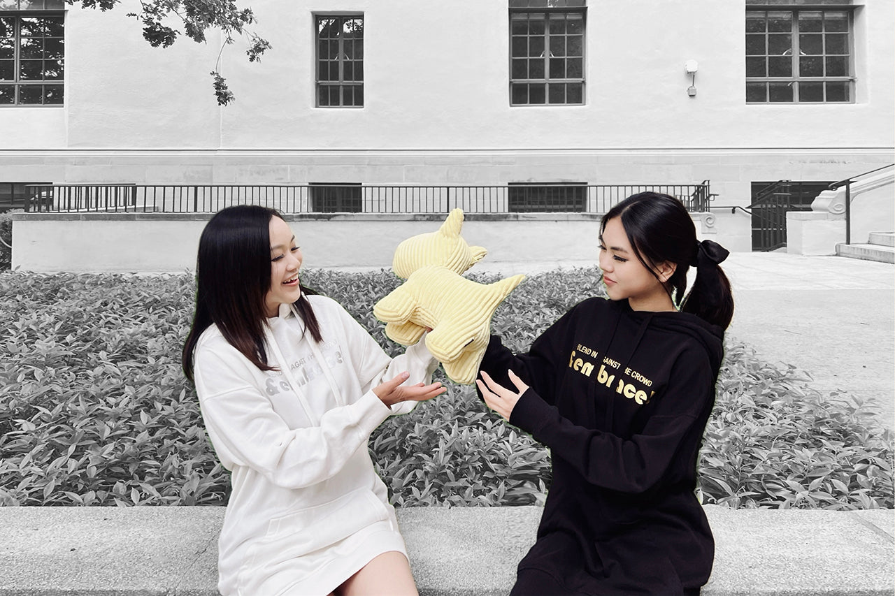 Precious Metal Hoodie Dress | black