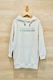 Precious Metal Hoodie Dress | black