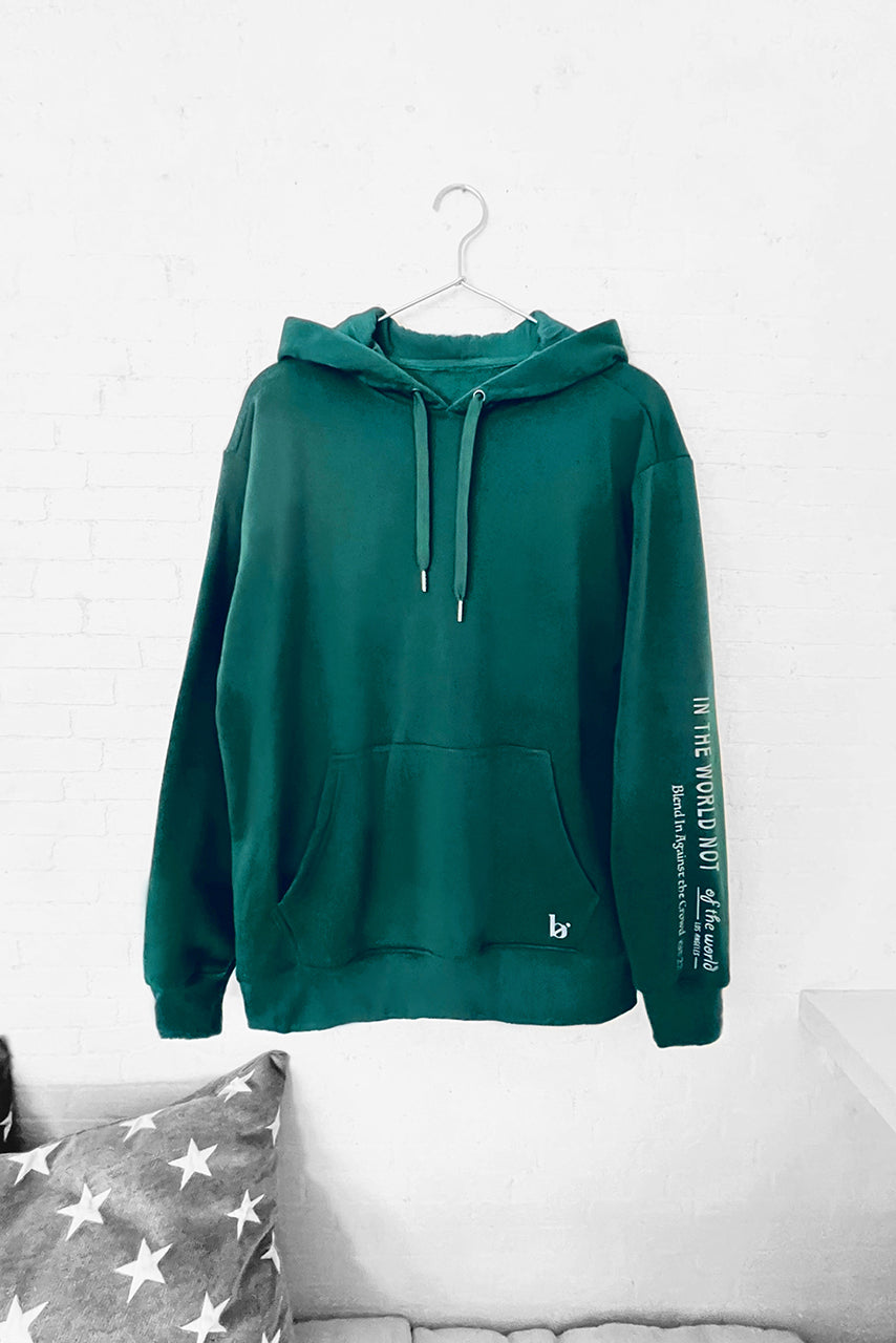Offside Men Hoodie | dark green