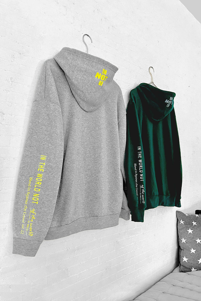Offside Men Hoodie | dark green