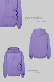 Round Seal Women Hoodie | sky blue