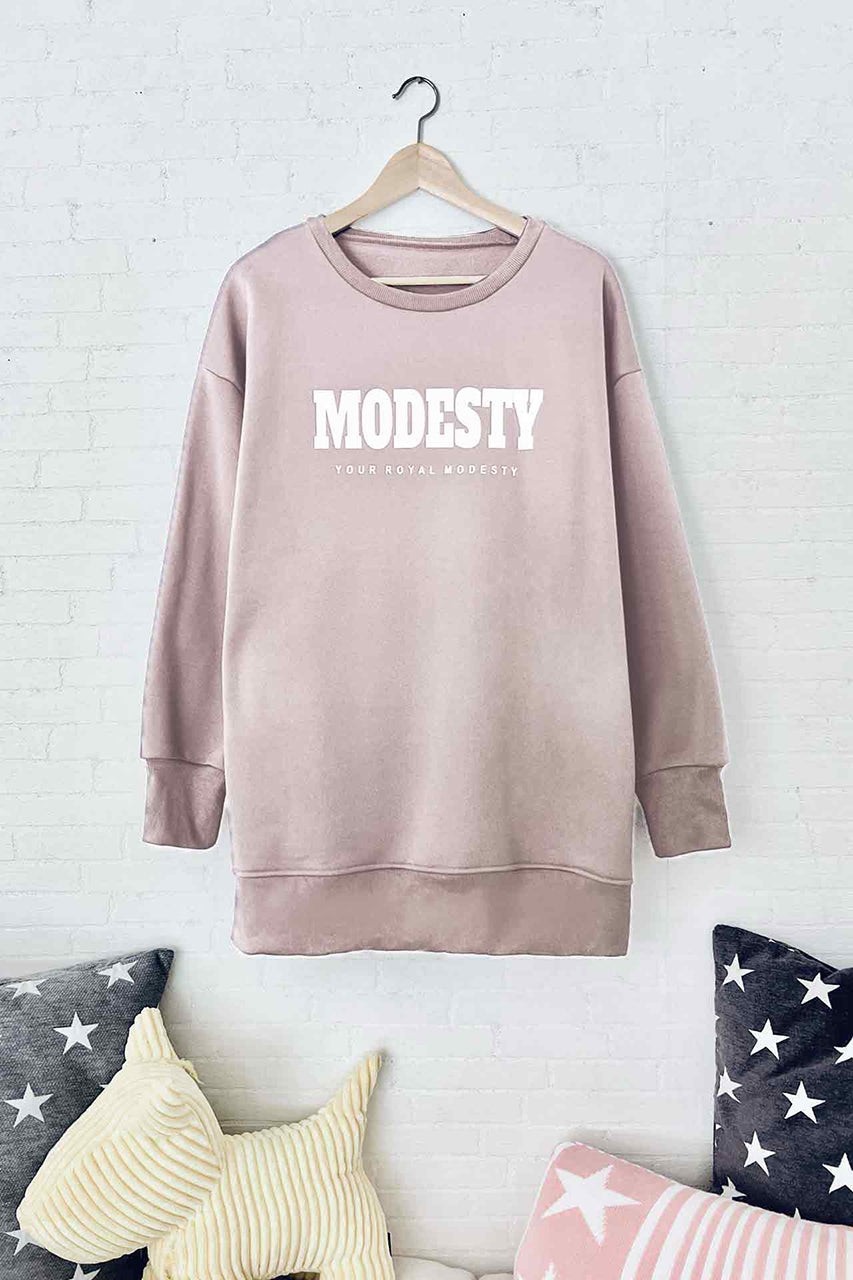 Major Mod Women Sweatshirt | apricot