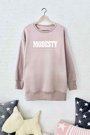 Major Mod Women Sweatshirt | apricot