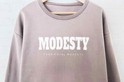 Major Mod Women Sweatshirt | apricot