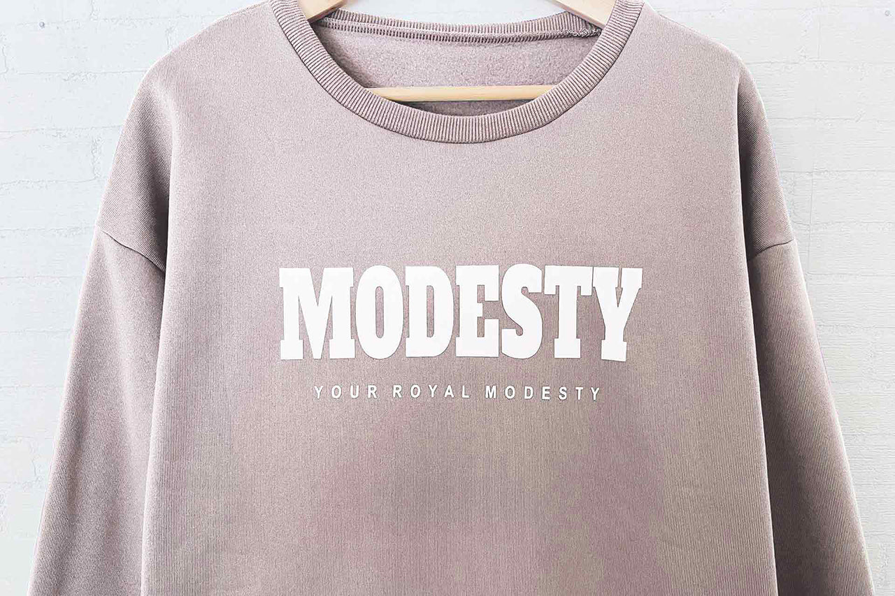 Major Mod Women Sweatshirt | apricot