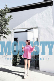 Major Mod Women Sweatshirt | apricot