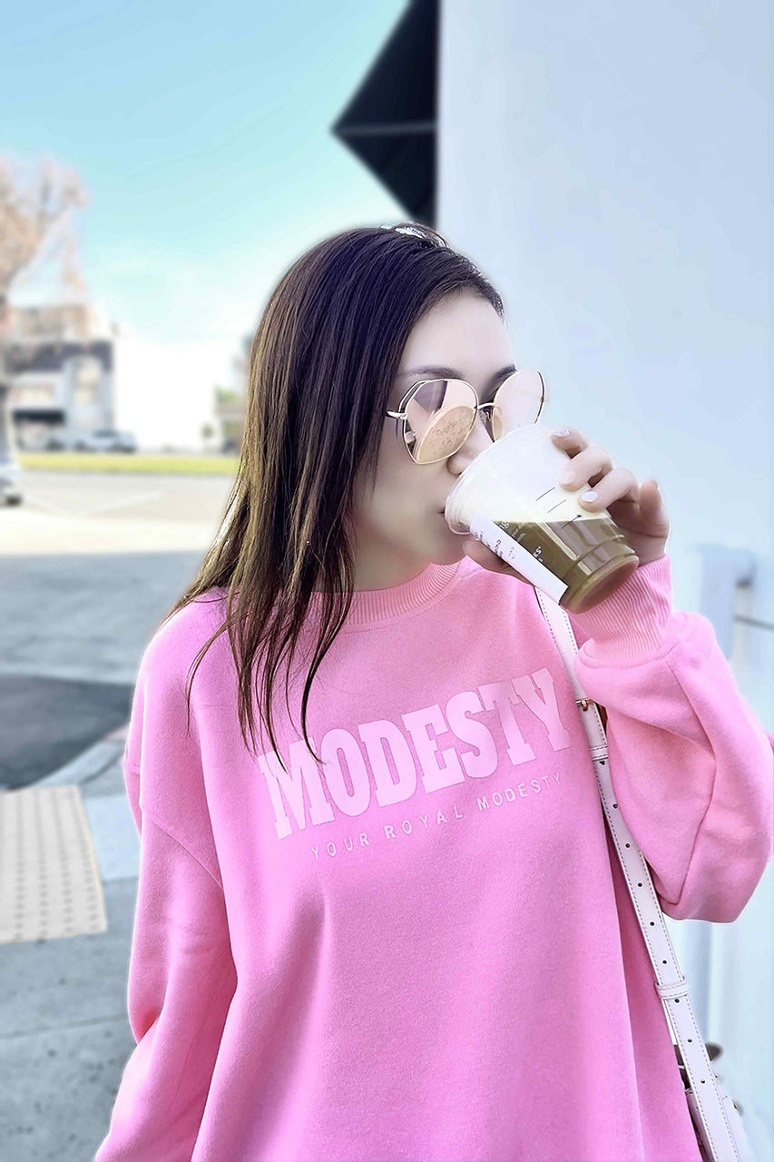 Major Mod Women Sweatshirt | apricot