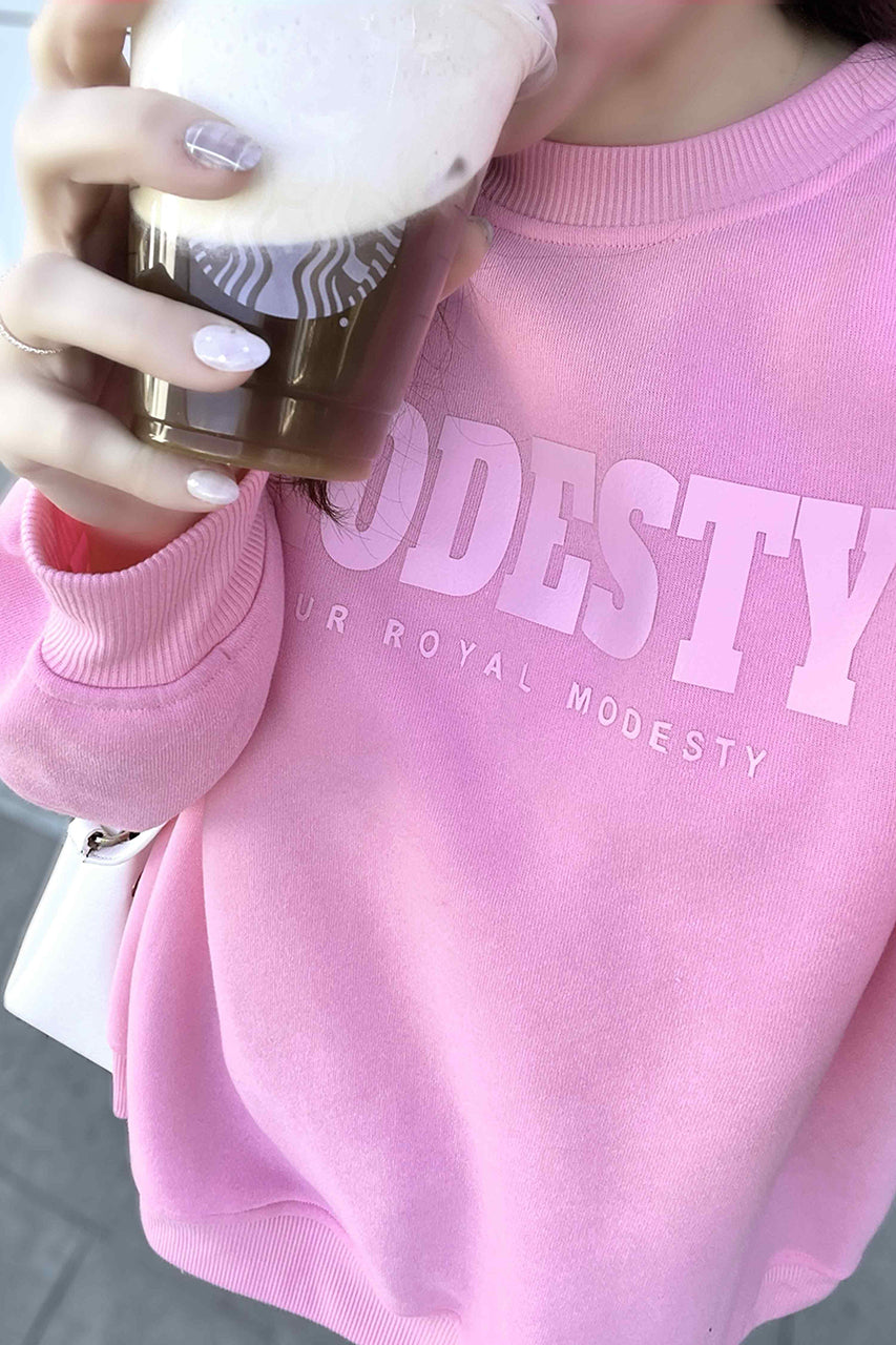 Major Mod Women Sweatshirt | apricot