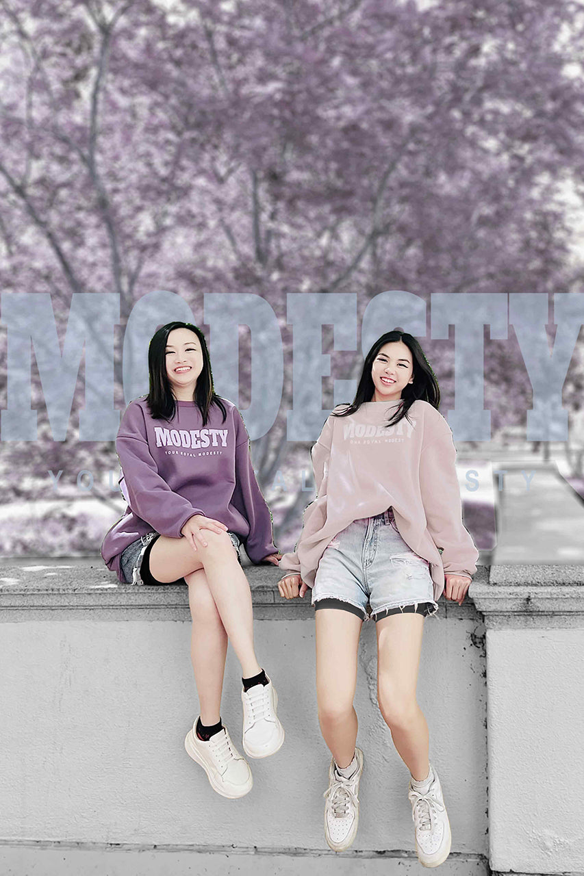 Major Mod Women Sweatshirt | apricot