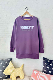 Major Mod Women Sweatshirt | apricot