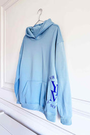 Round Seal Women Hoodie | sky blue
