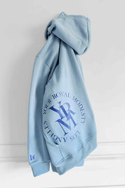 Round Seal Women Hoodie | sky blue