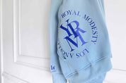 Round Seal Women Hoodie | sky blue