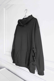 Round Seal Men Hoodie | silver