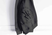 Round Seal Men Hoodie | silver