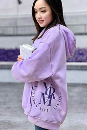 Round Seal Women Hoodie | sky blue