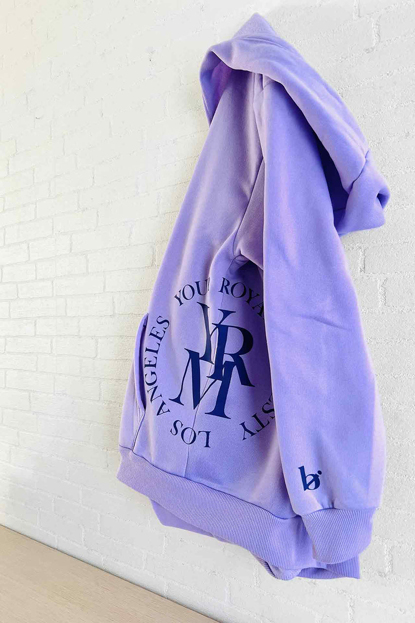 Round Seal Women Hoodie | sky blue