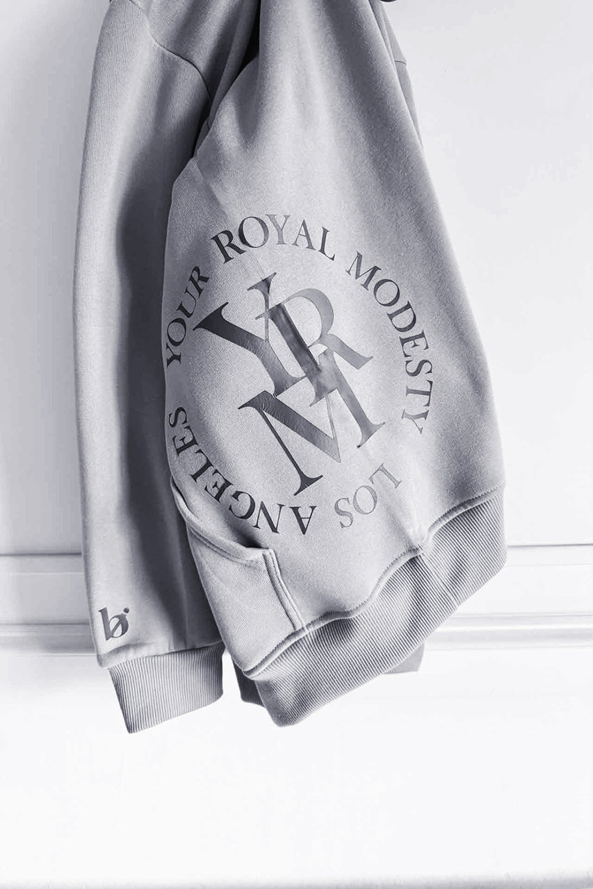 Round Seal Women Hoodie | sky blue