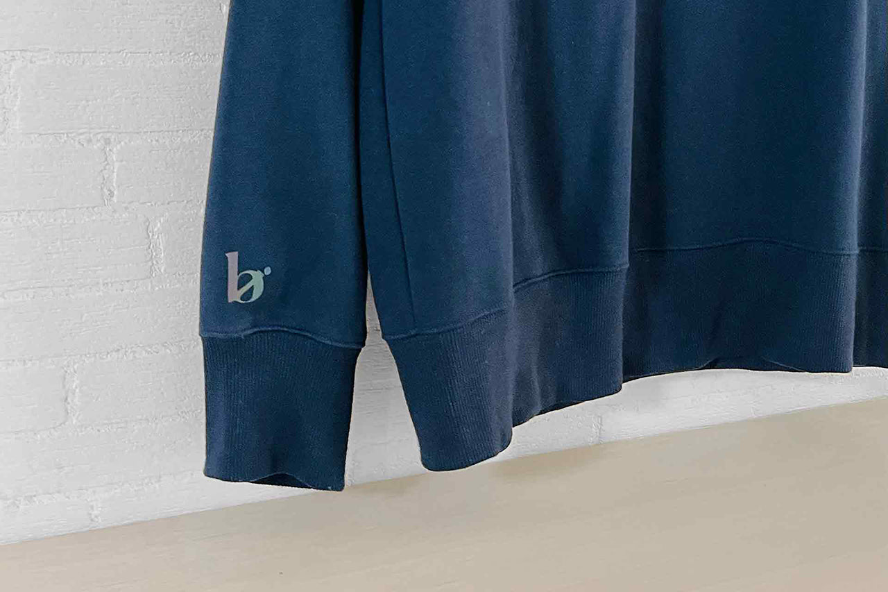 Subtle Shimmer Men Sweatshirt | navy