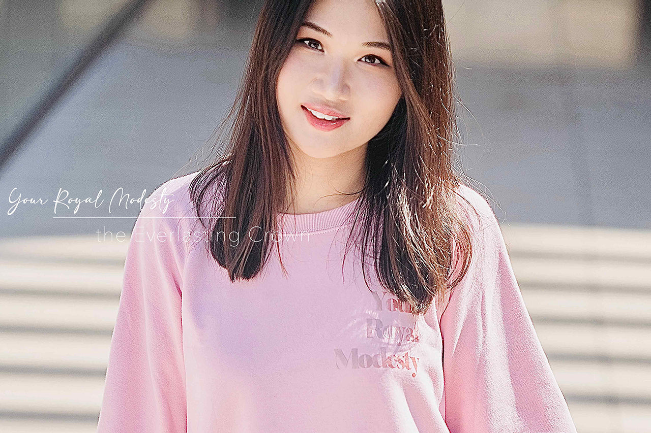 Subtle Shimmer Women Sweatshirt | pink